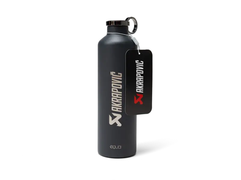Akrapovic Stainless Steel Thermo Bottle X Equa - Dark Grey 1