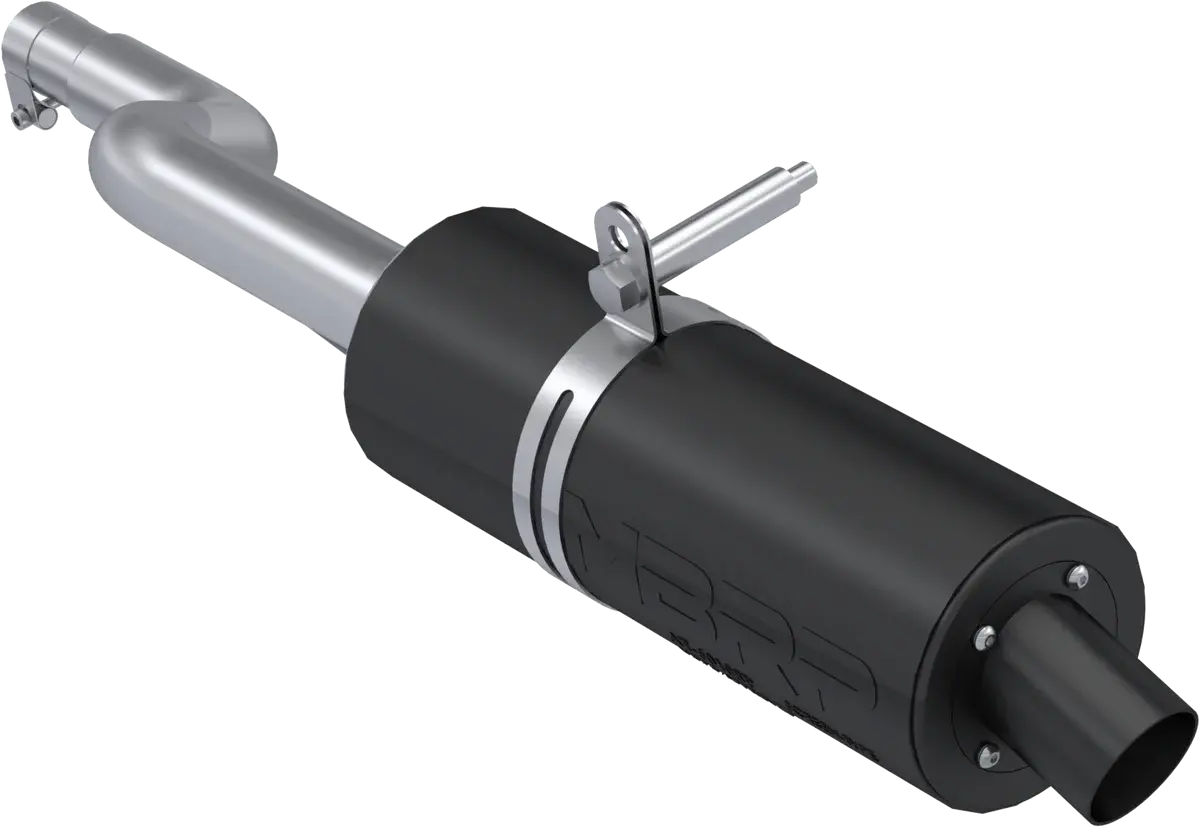Single Slip On System W/ Sport Muffler Blk 1