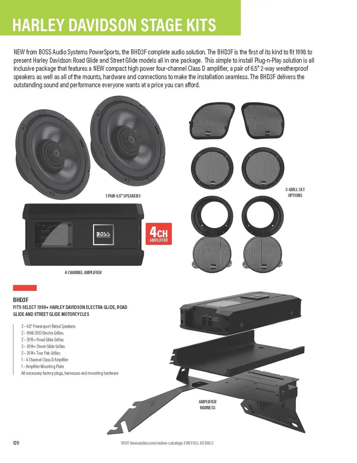 Front Audio Kit `98 24 Flh Fltr 2