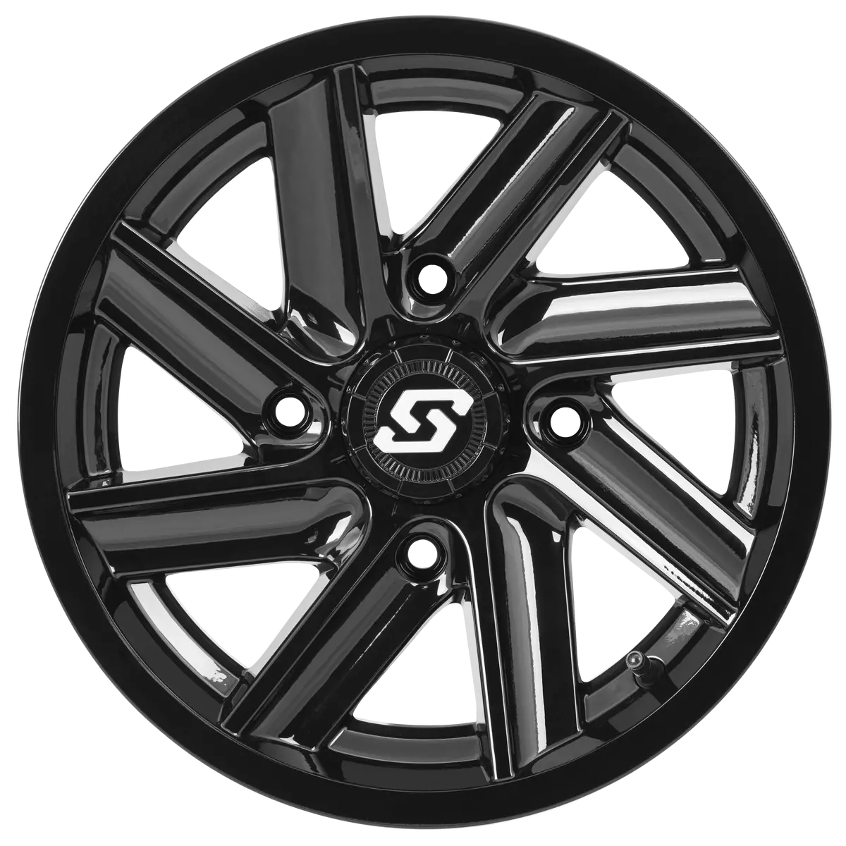 Chopper Wheel 14X7 4/156 4+3 (+5Mm) Black 2