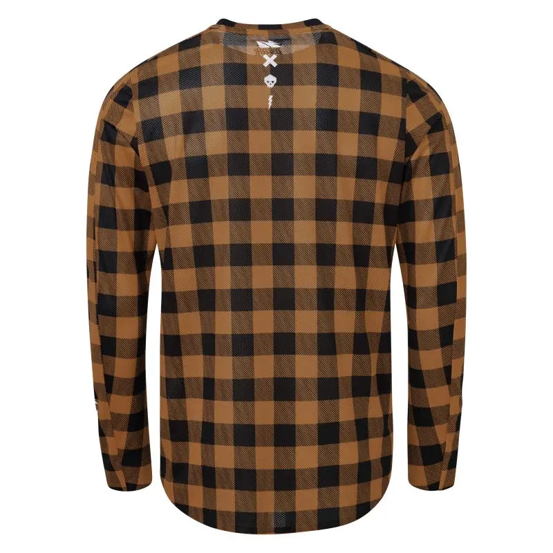 Uswe Flannel Long Sleeve Lightweight Off-Road Jersey 3