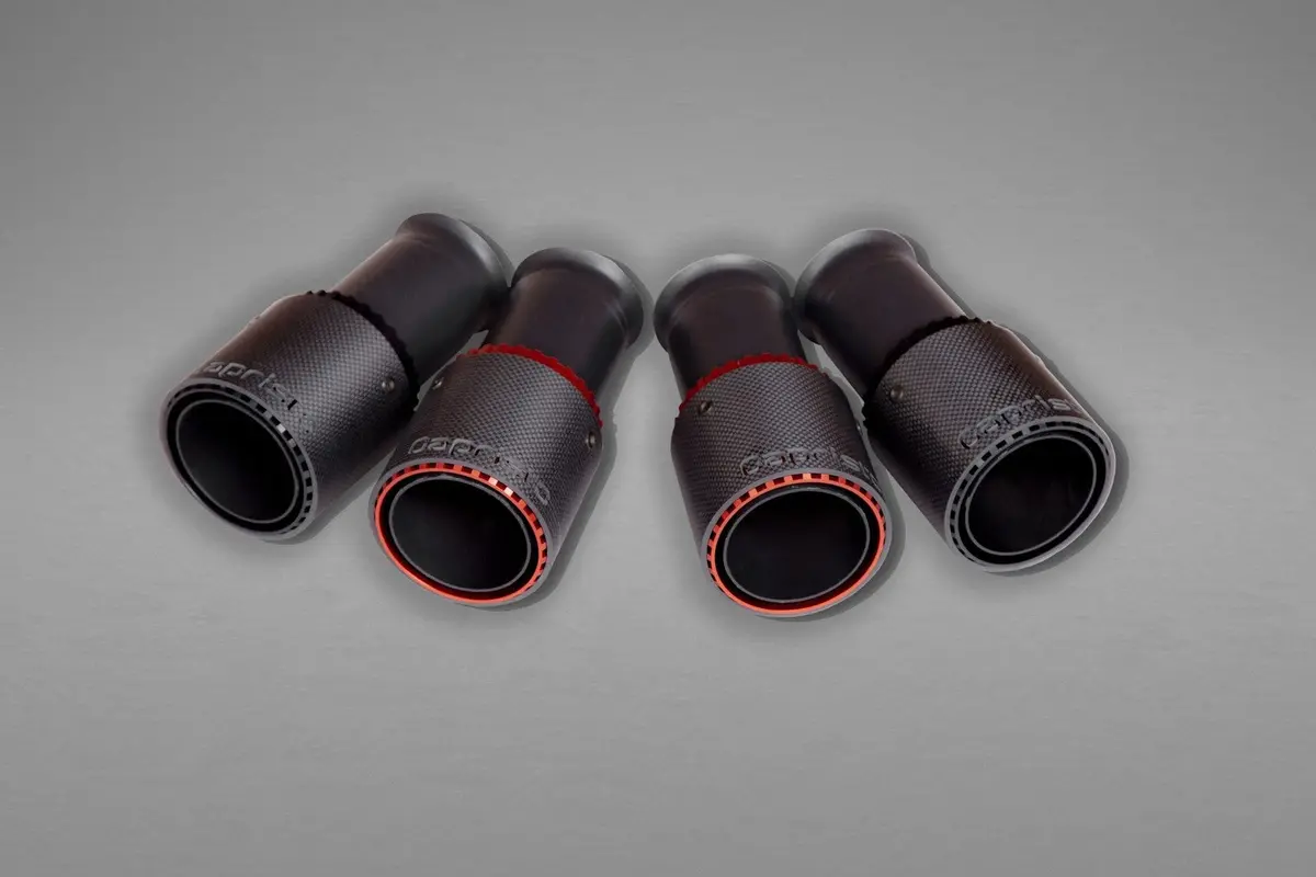 Capristo Carbon Tips (For Oem/Capristo) - Lamborghini Gallardo/ Superleggera 1