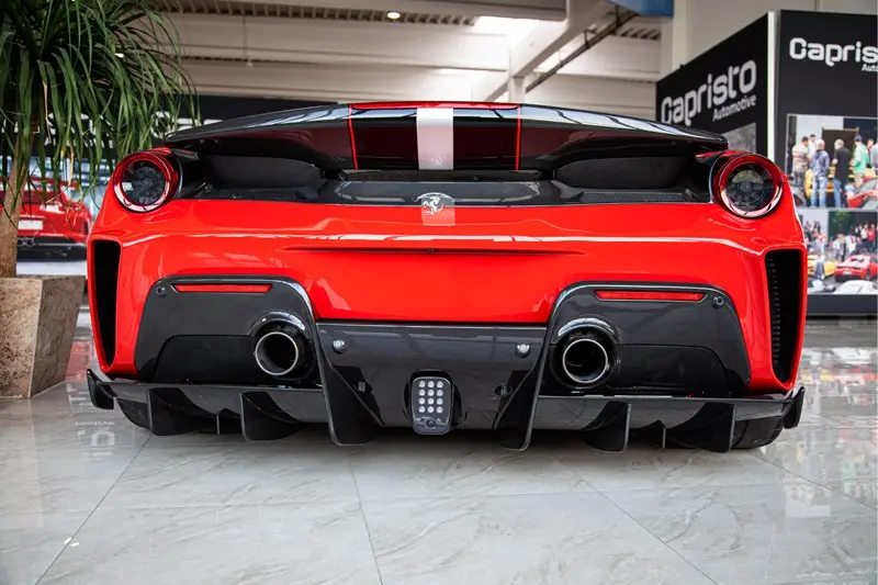 Capristo Carbon Fiber Rear Diffuser - Ferrari 488 Pista 1