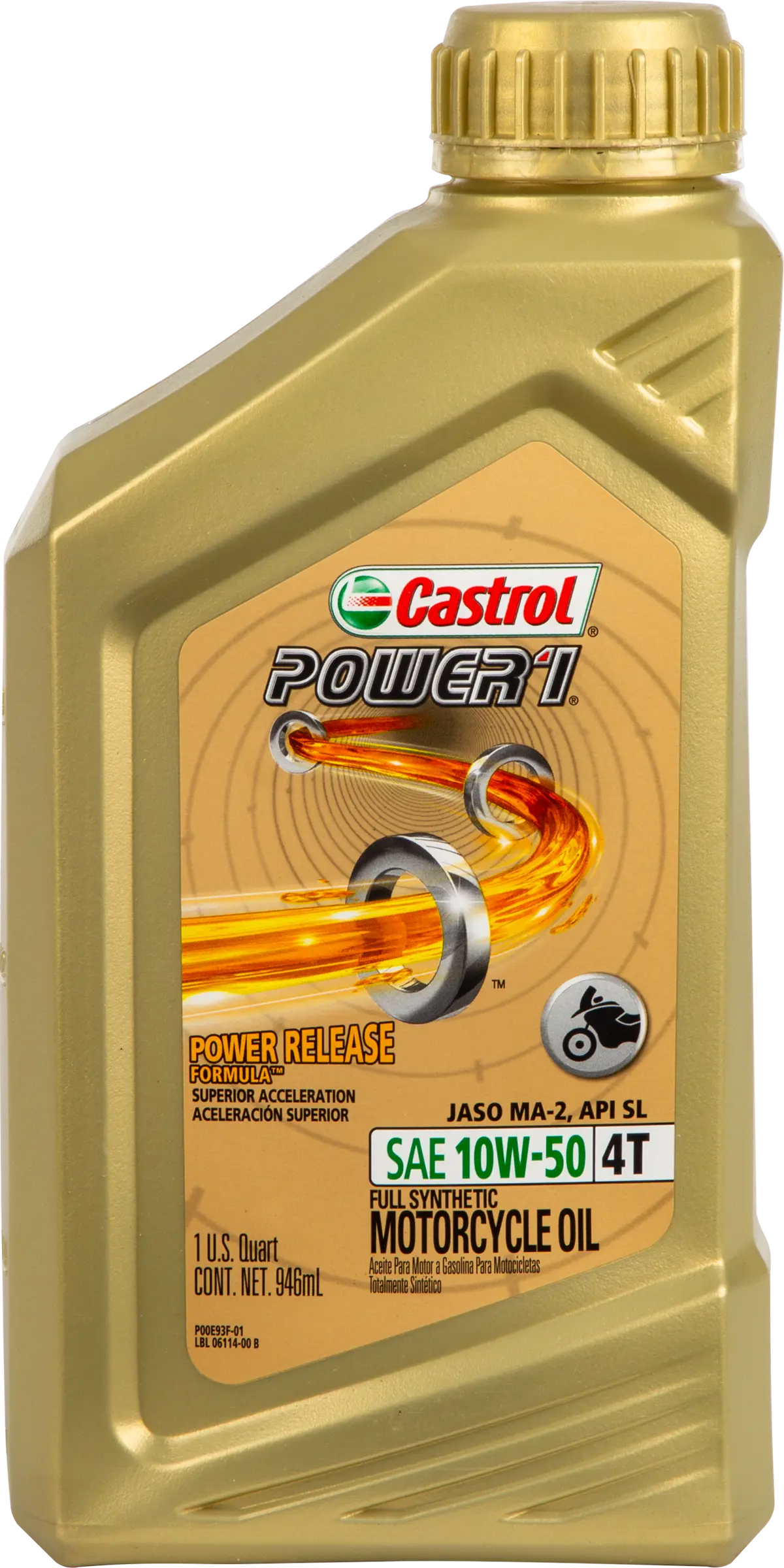 Castrol Power 1 Synthetic Engine Oil 4T 3