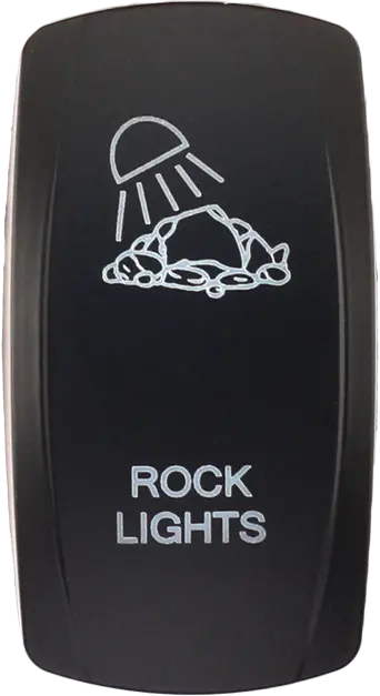 Dash Switch Rocker Face Rock Lights 1