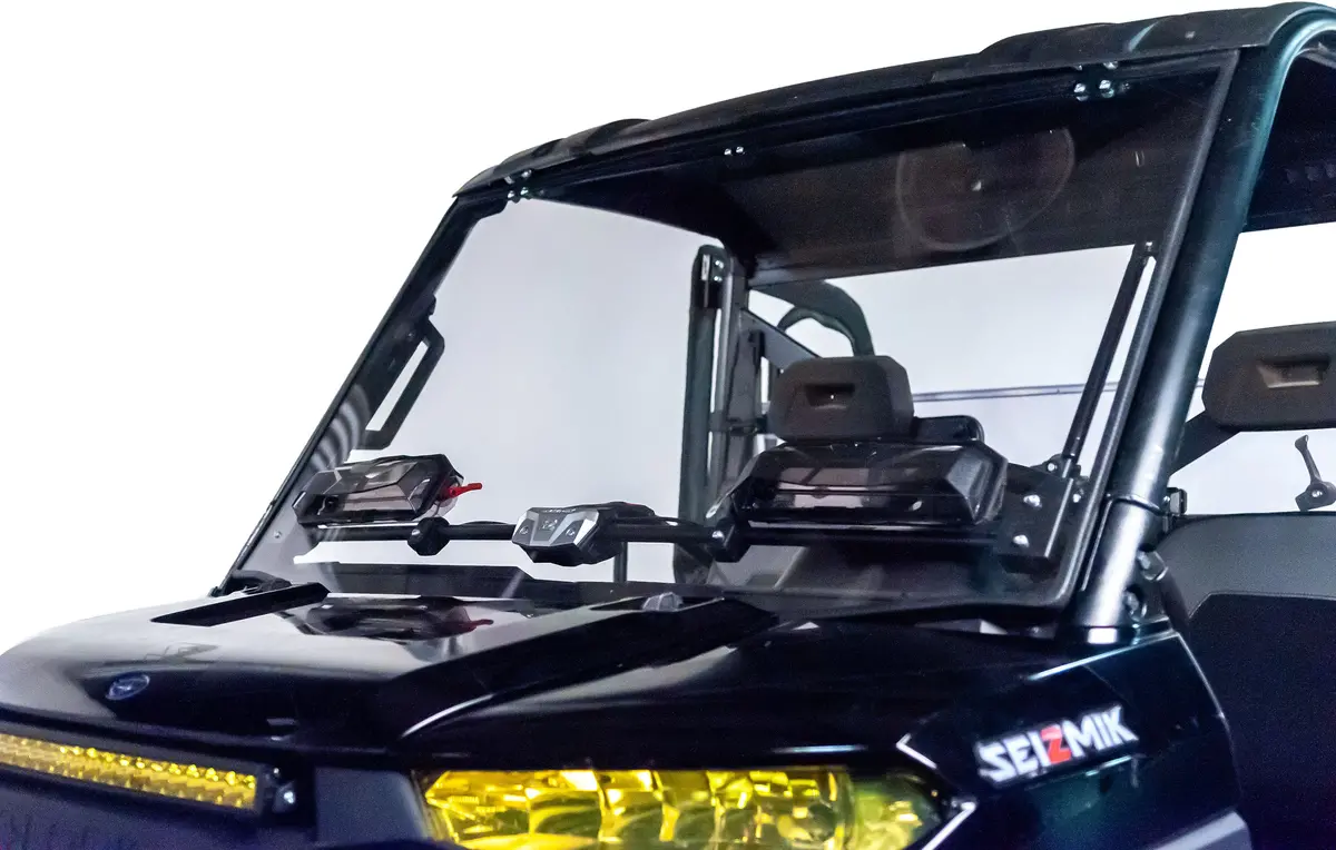 Flip Up Windshield Kit Pol Pro Fit 2