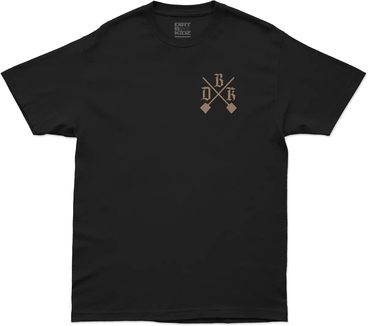 Camo Shovels Tee Black Lg 1