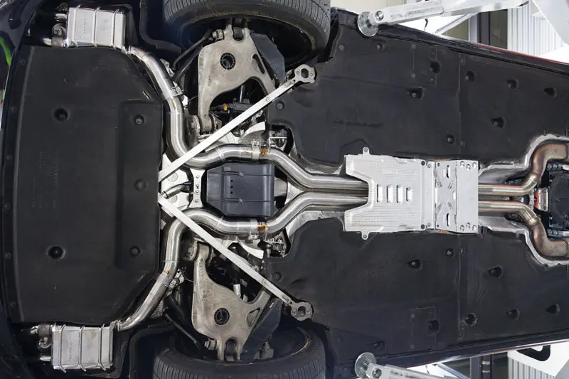 Capristo Valved Exhaust + Mid-Pipes (Ces3) - Bentley Continental Gt/C V8 (3G/Msb) 1