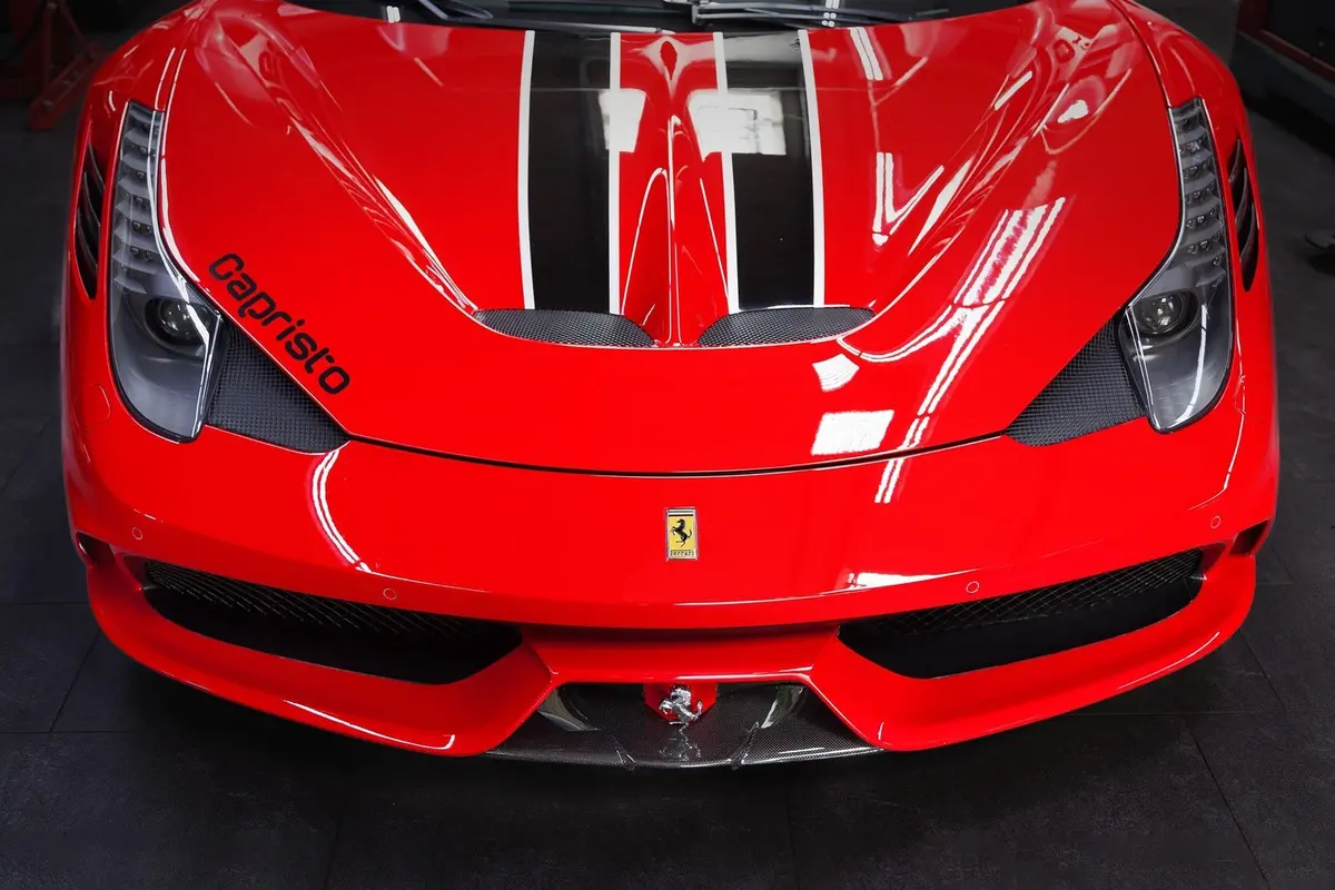 Capristo Carbon Fiber Front Spoiler - Ferrari 458 Speciale 1