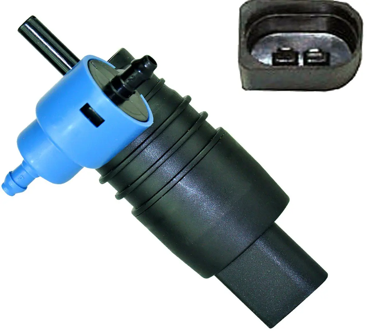 Double Outlet Windscreen Washer Pump For Audi, Bmw, Vw, Seat And Skoda 1T0955651a 1