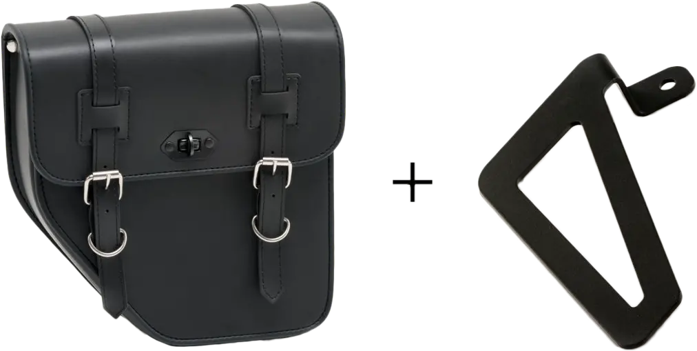 Ibiza Saddlebag Black Left W/O Base 1