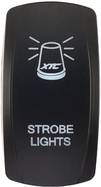 Dash Switch Rocker Face Strobe Light 1