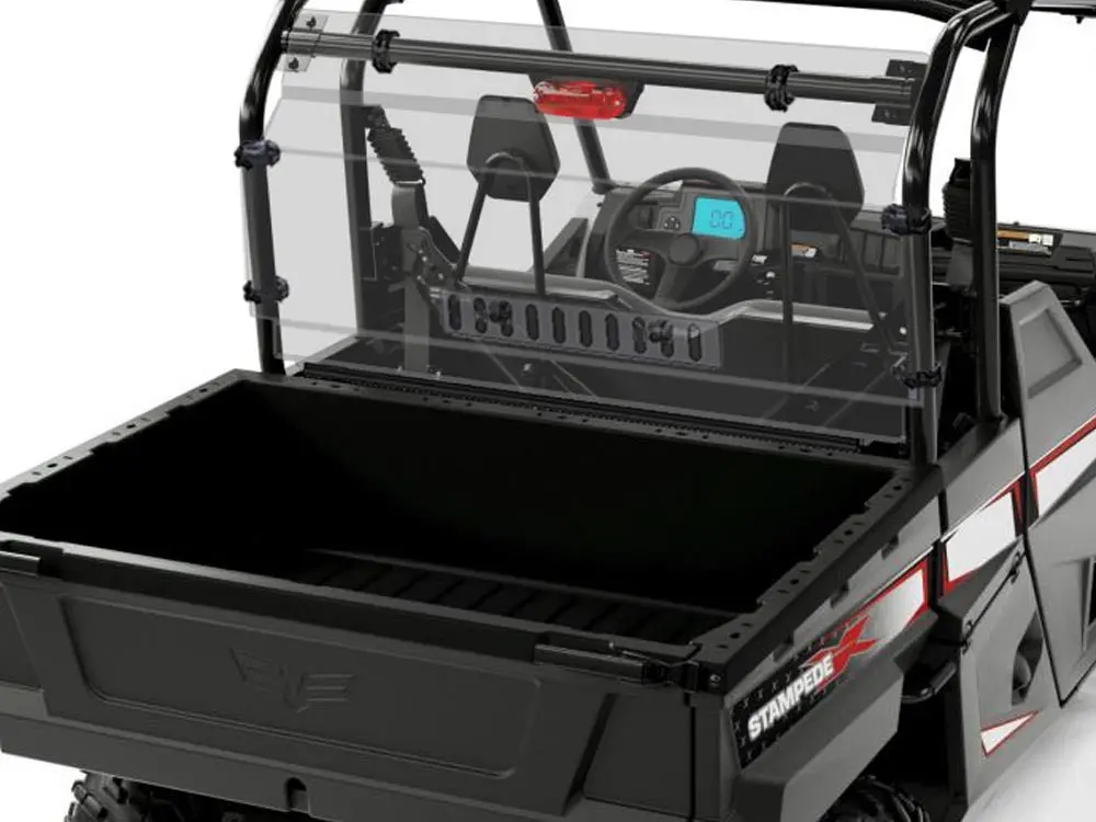 Rear Windshield W/Vent Tex 1