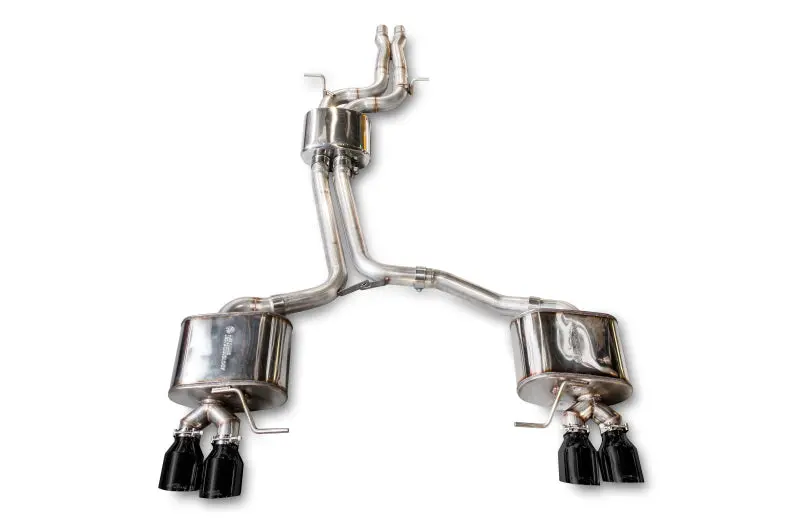 Awe Tuning Audi 8R Sq5 Touring Edition Exhaust - Quad Outlet Diamond Black Tips 1