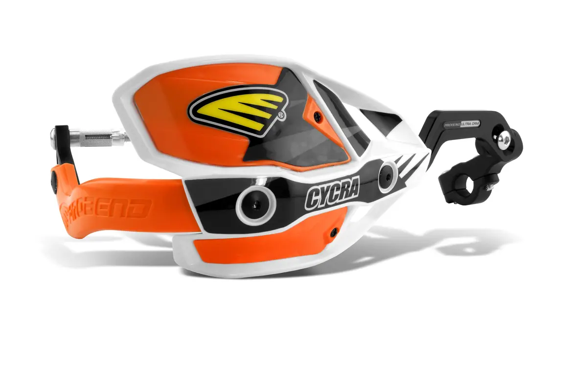 Crm Ultra 1 1/8 In. Clamp W/White Shields/Orange Covers 1