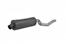 Single Slip On System W/ 4.25" Sport Muffler Blk 1