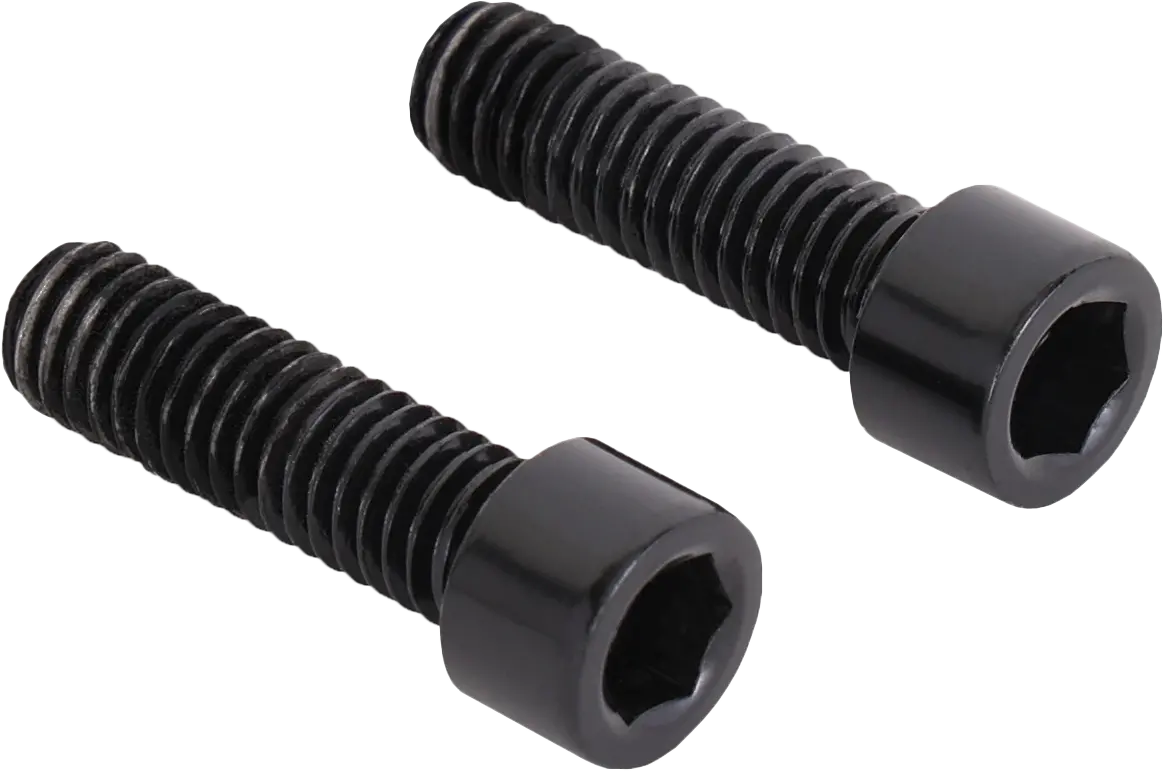 Dual Drill Cap Screws M6x20 2Pcs Black 1