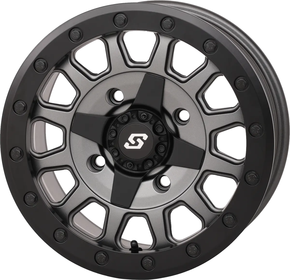 Adapt Dd Wheel 14X7 5+2 4/137 & 4/156 Matte Gnmtl Grey 1
