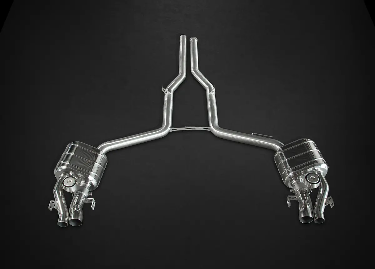 Capristo Valved Exhaust + Mid-Pipes (Ces3) - Mercedes Amg E63 (S212) Wagon 1