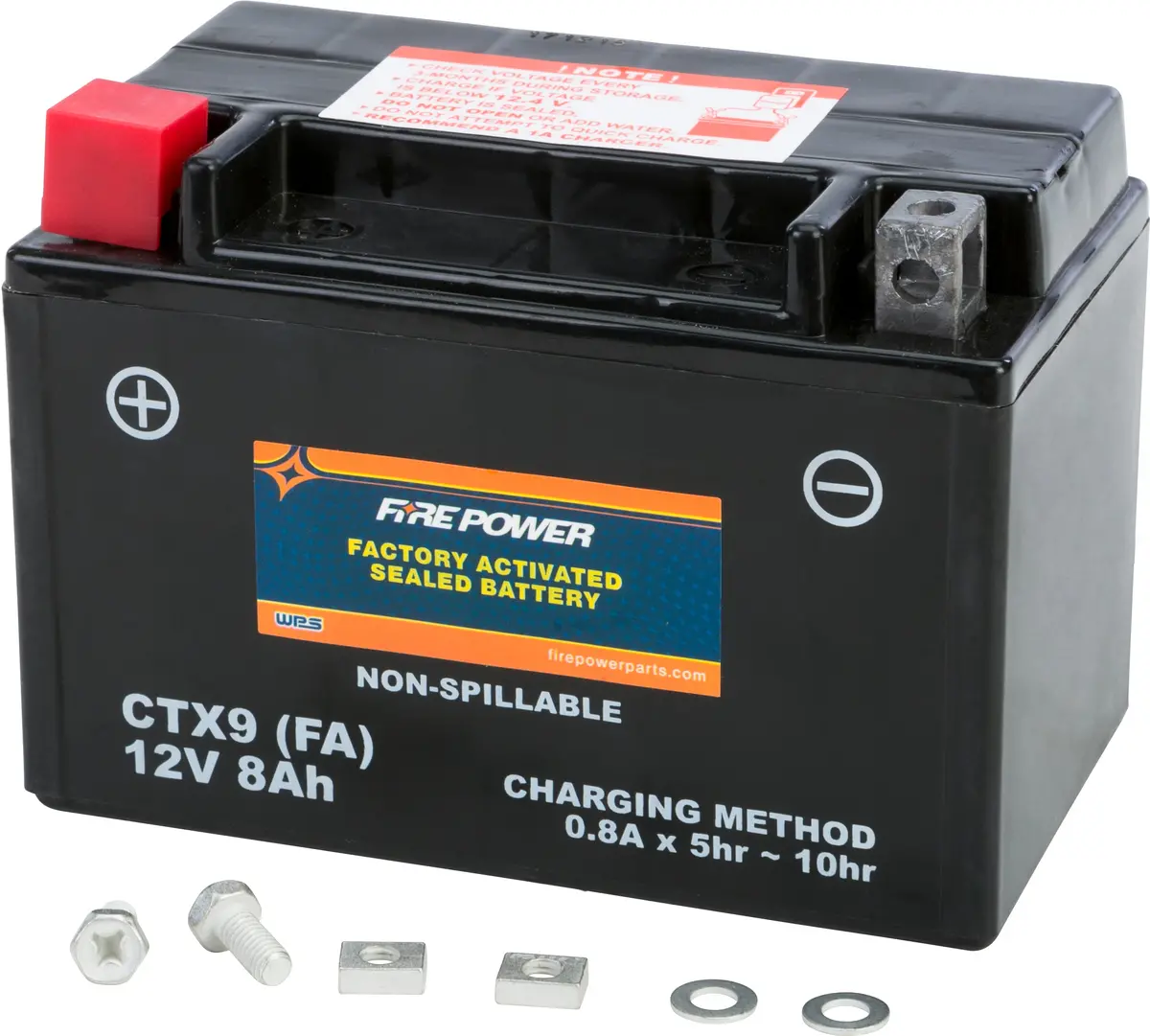 Fire Power Sealed Factory Activated Battery 8