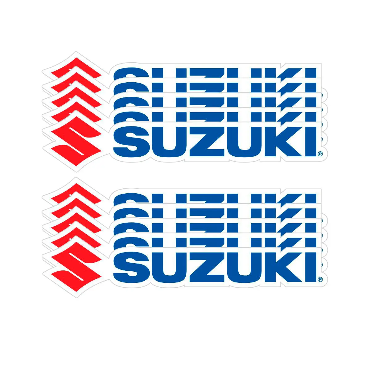 6" Suzuki Decal 10 Pk 1