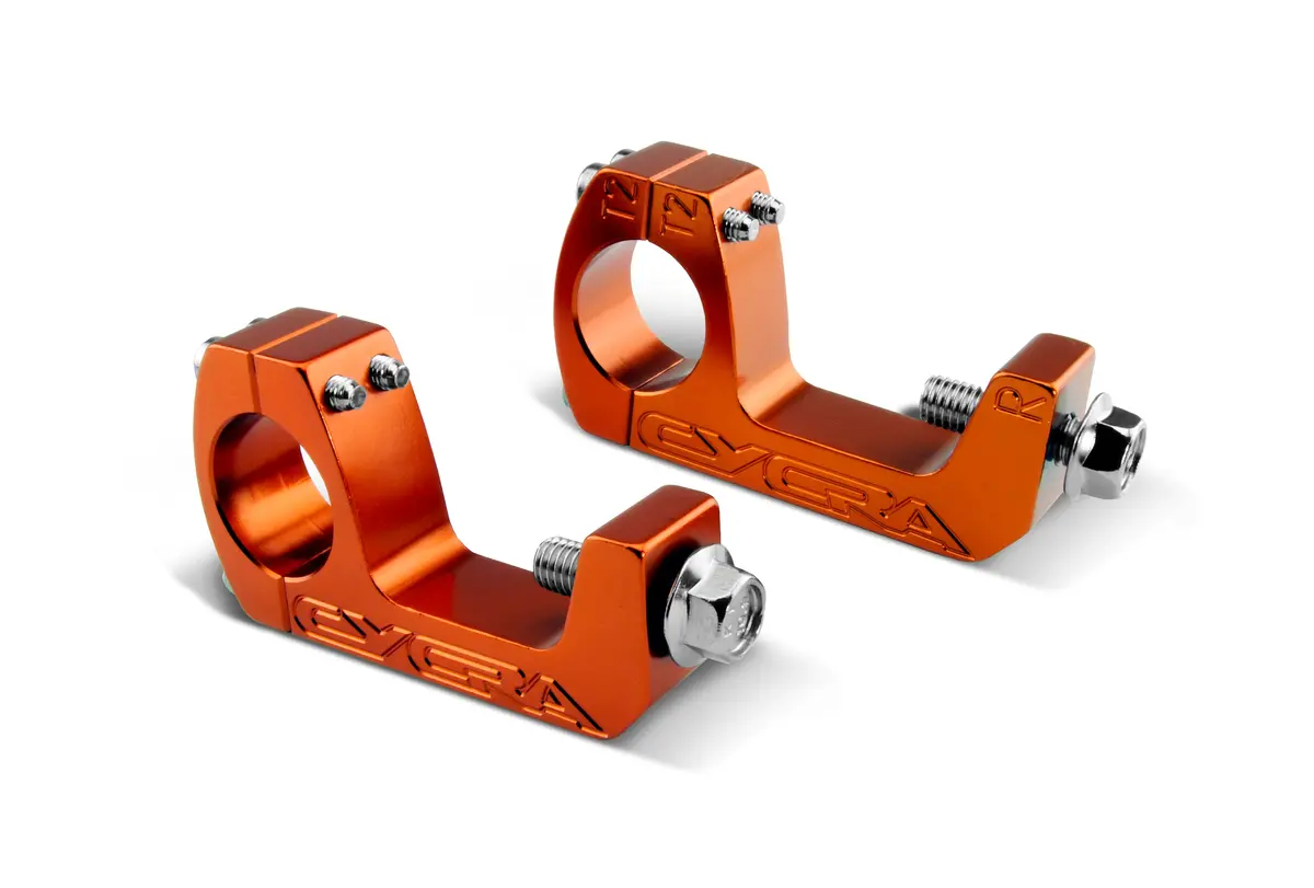 Pro Taper/Renthal Fatbar/Neken U Clamps Orange 1