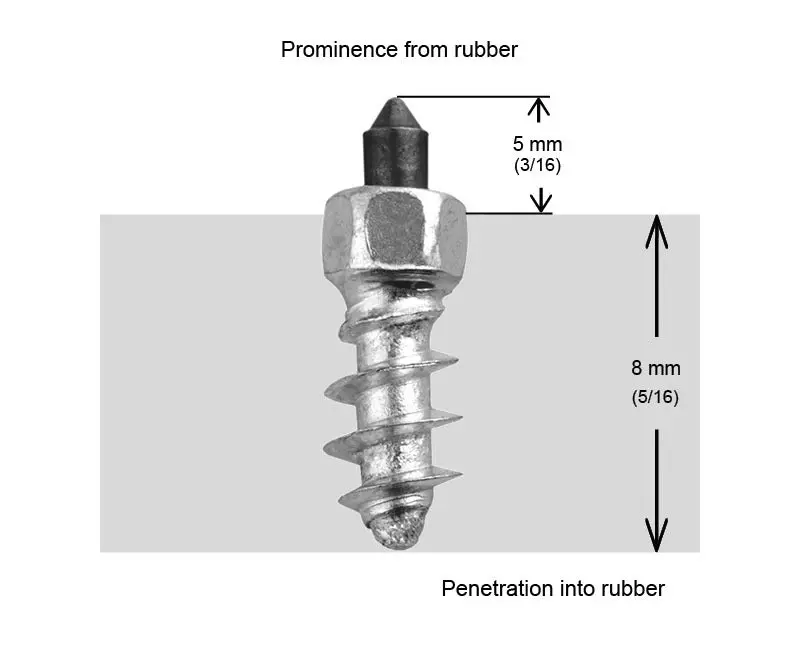 7/16" 11Mm Std Screw Studs Qty 100 1