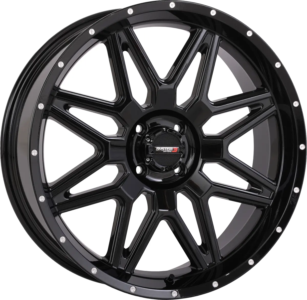 St7 Wheel 20X7 4+3 (+10Mm) 4/110 Gloss Black 1