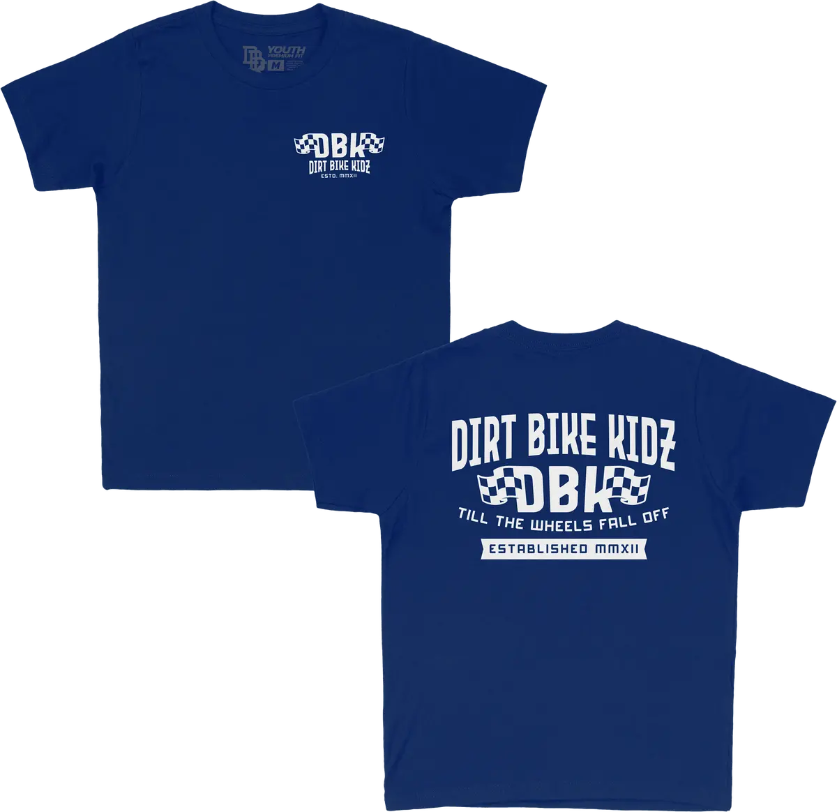 Till The End Youth Tee Royal Blue Yx 1