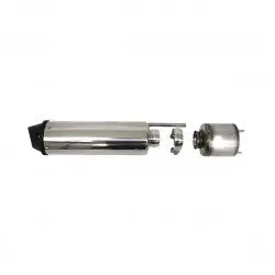 Single Slip On System W/ Performance Muffler Blk Tip 1