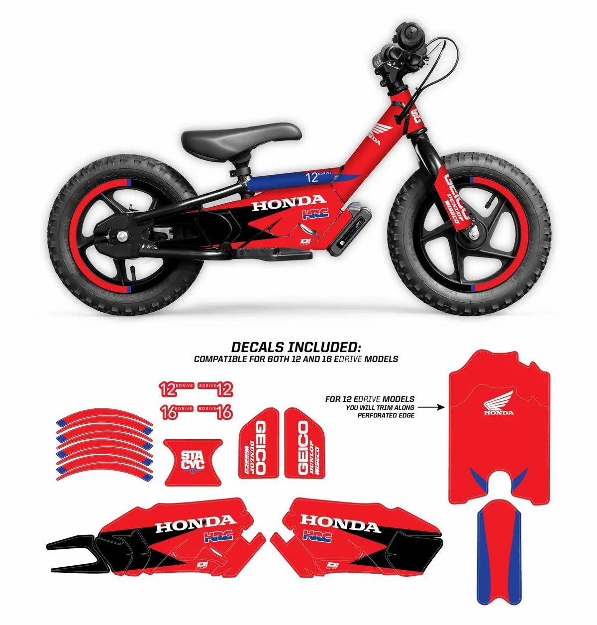Graphic Kit Stacyc Hrc Graphic Kit Stacyc 12" & 16" 2