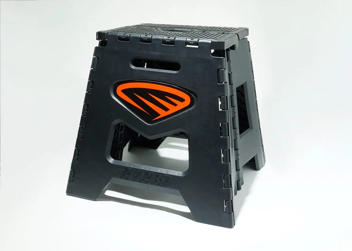 Folding Moto Stand Orange 1