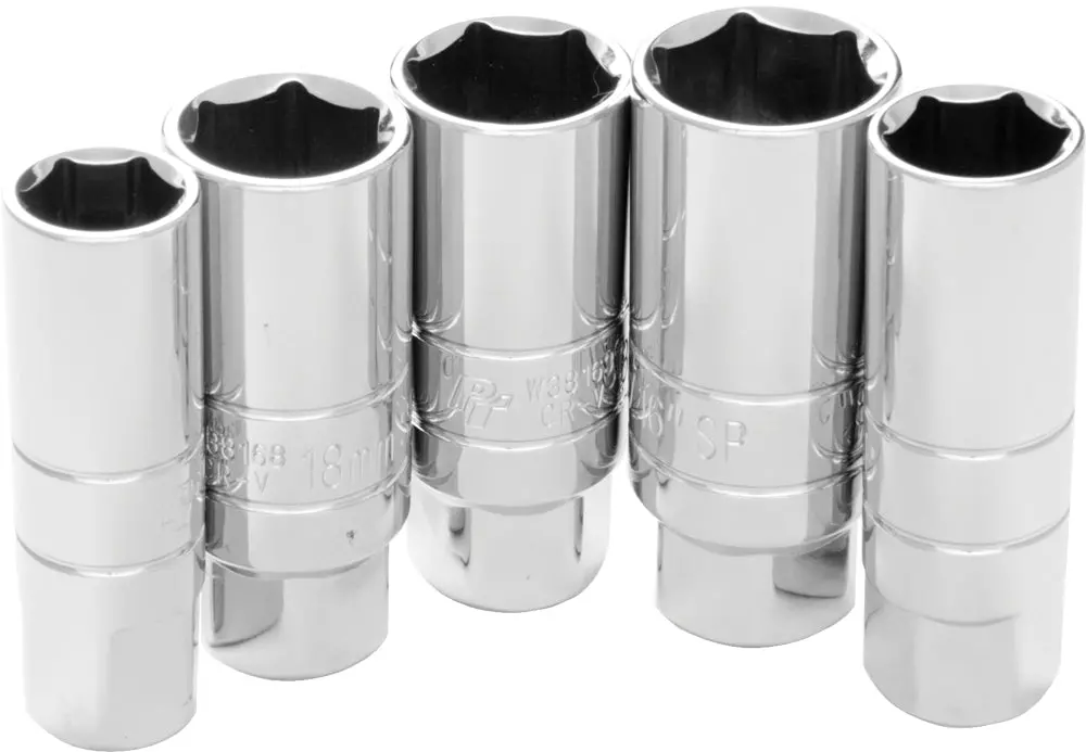 5 Pc Spark Plug Socket Set 1