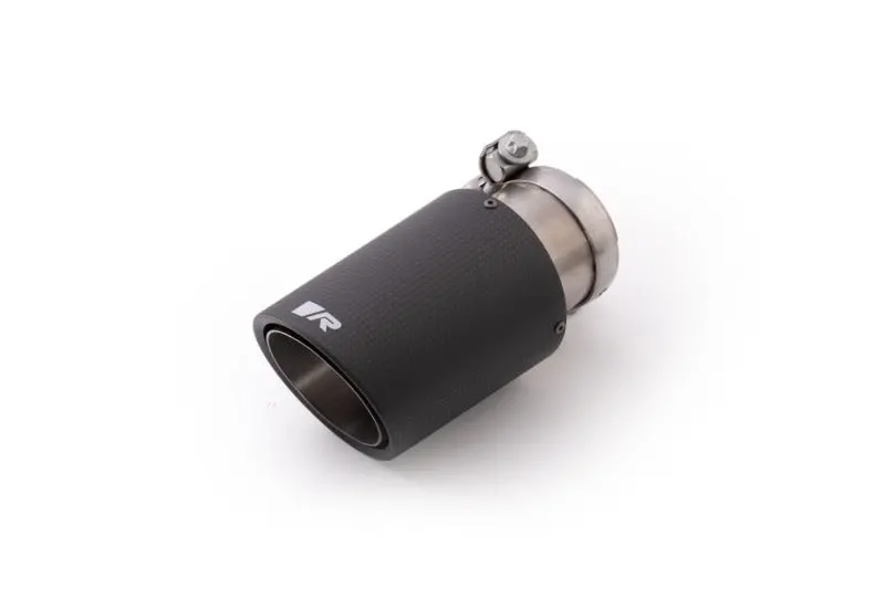 Remus Universal Sport Exhaust 84Mm Carbon Race Angled W/Carbon Ring & Adj Clamp Tail Pipe (Single) 1