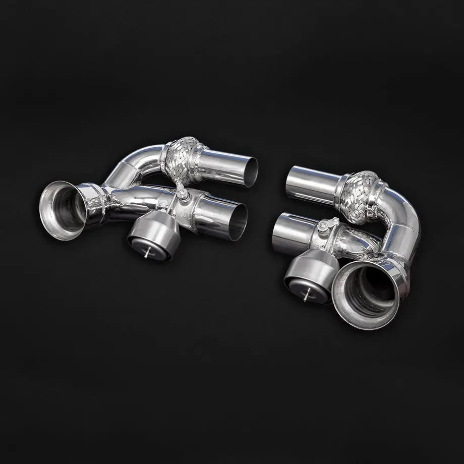 Capristo Valved Middle Silencer Spare Pipes - Porsche 997/991 Gt3/Rs/R 1
