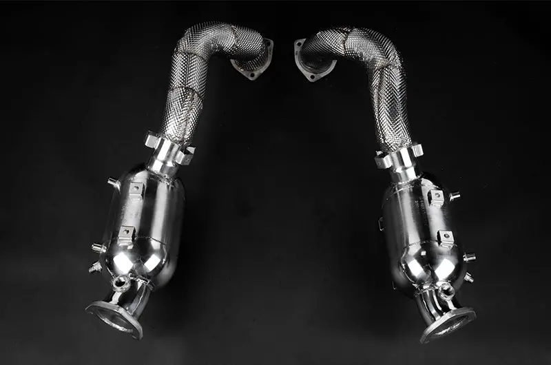 Capristo Sport Opf Replacement Pipes - Porsche 718 Gt4rs 1