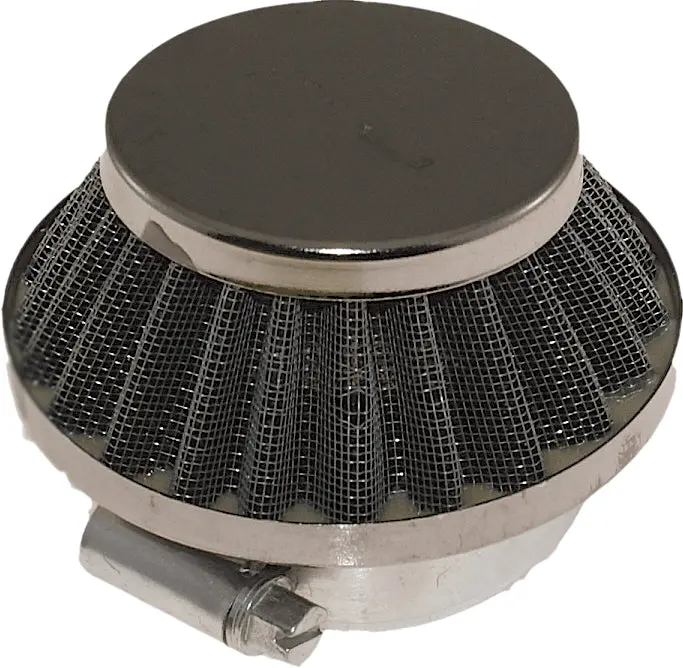 Air Filter 42Mm 1.7" Wire Mesh Short Cone 1