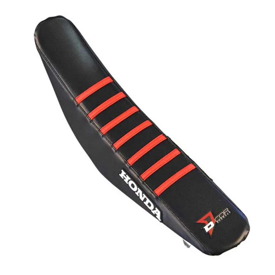 Seat Cover Black W/Red Ribs Hon 1