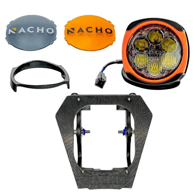 Nacho Lighting 17-23 Ktm Exc Quatro Hi/Low Plug N Play Kit 1