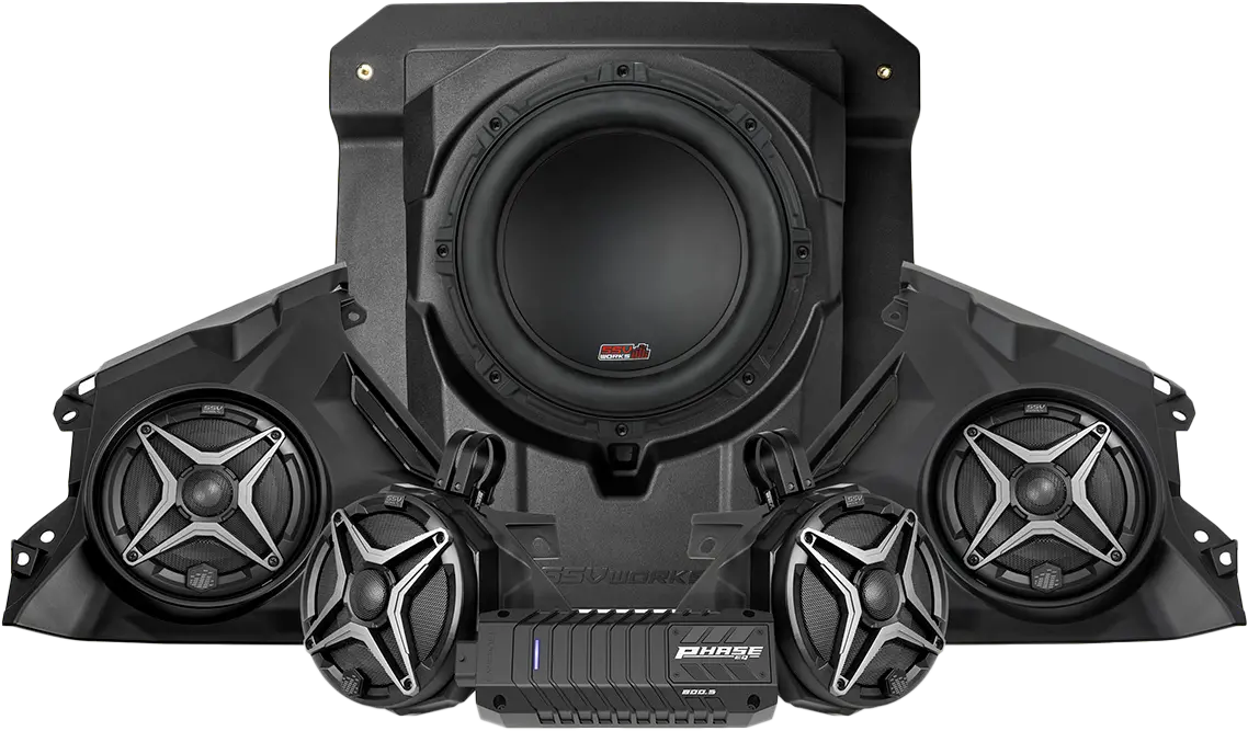 5 Speaker Kit W/ Ssv A Spec  W/ Sub 1