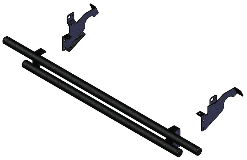 Rear Bumper Black Hon 1