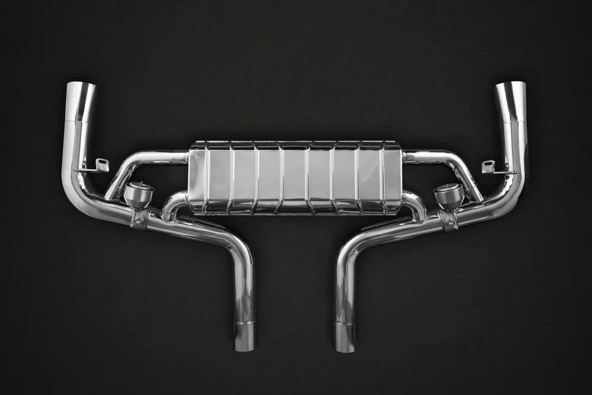 Capristo Valved Exhaust + Mid-Pipes (Ces3) - Mercedes Amg Gle63/S (C292/W166) 1