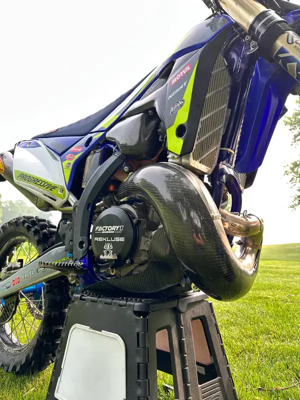 Pipe  Guard  Carbon  Fiber Sherco 1