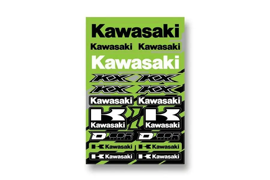 Monster Kawasaki Decal Sheet 1