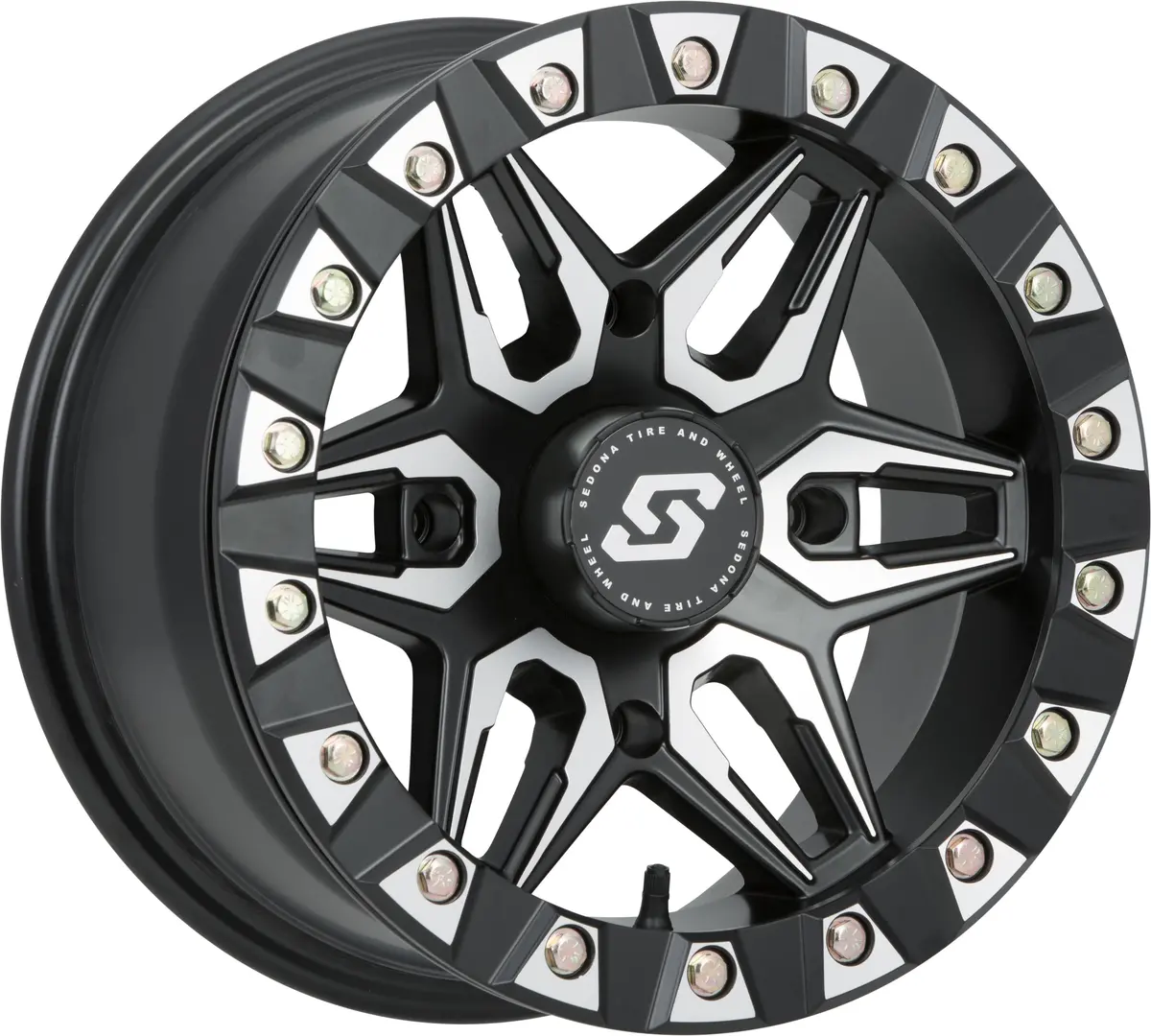Split 6 Bdlk Wheel 14X7 4/110 5+2 (+10Mm) Blk/Machined 1