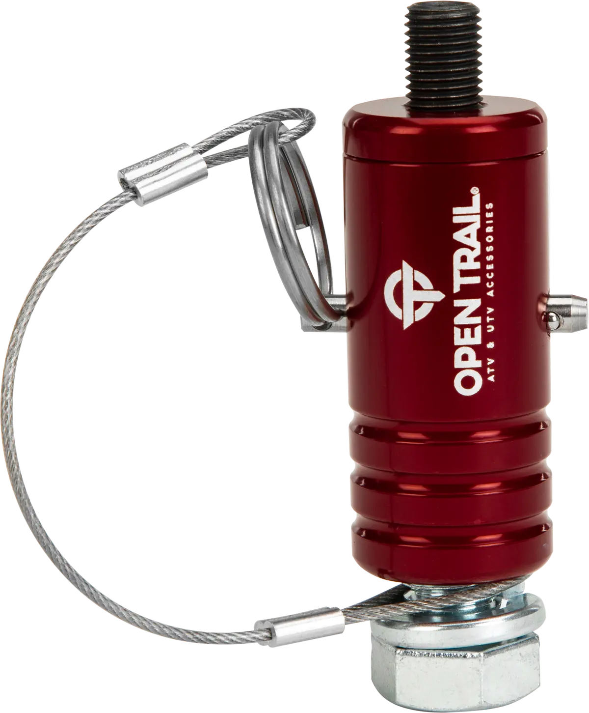 Quick Release Whip Mount Red 1