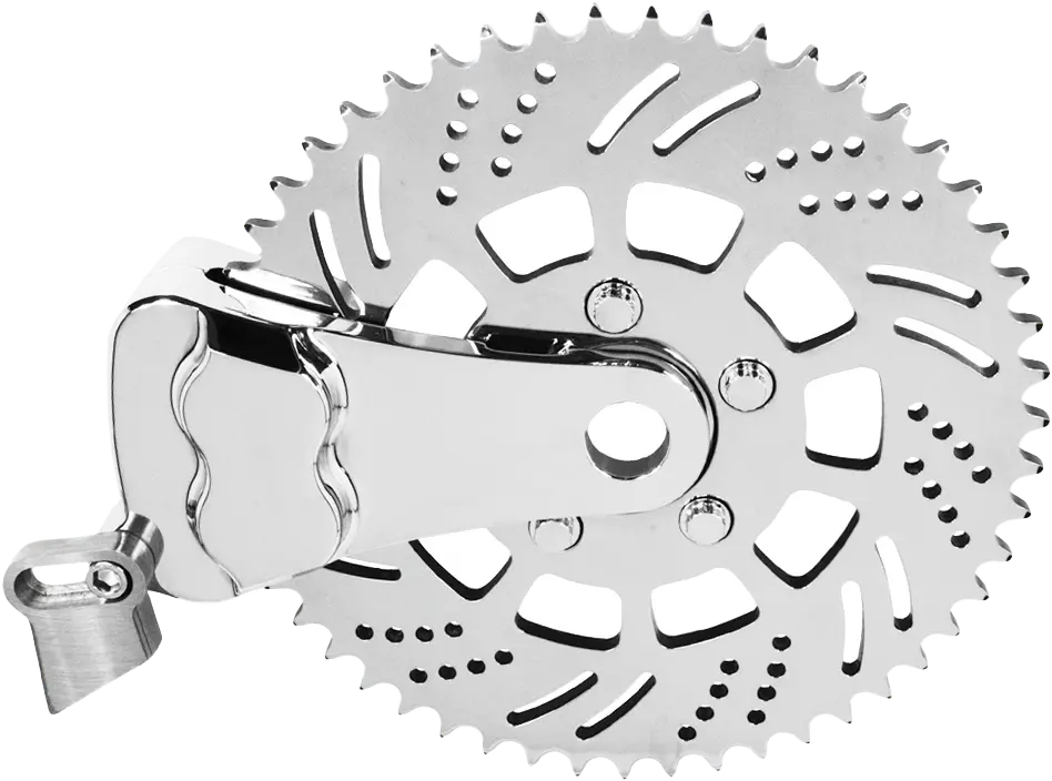 Sprocket Brake Kit 51T L/H Chrome 1