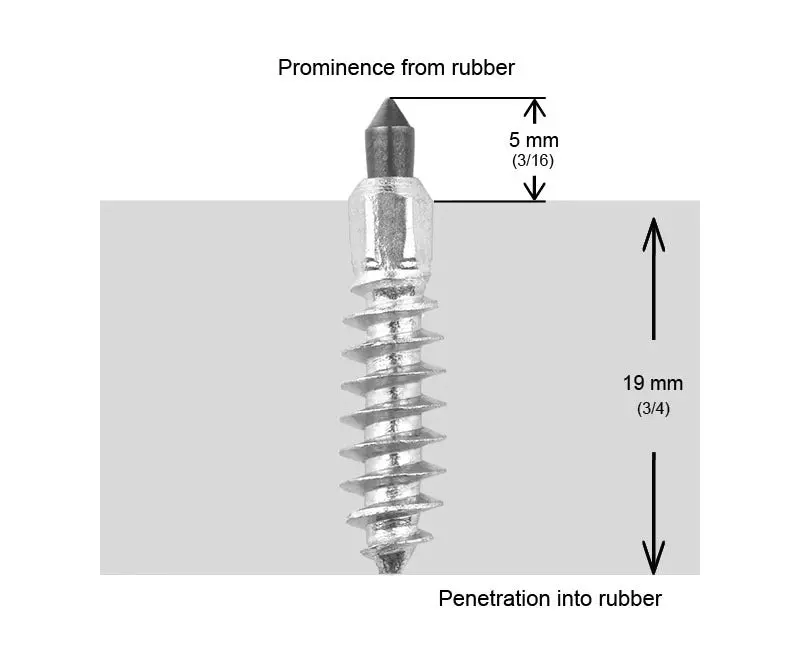 15/16" 24Mm Std Screw Studs Qty 200 1