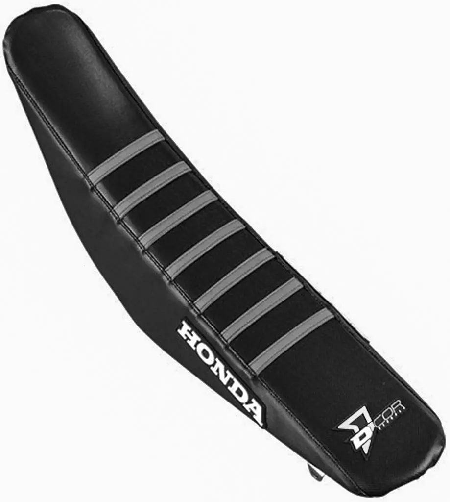 Seat Cover Black/Grey Ribs 1