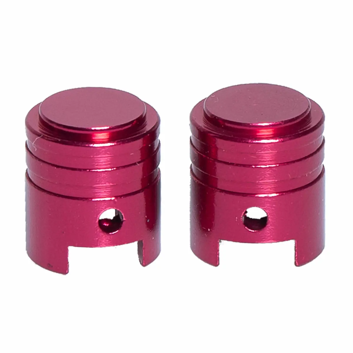 Valve Caps 2Pcs Red 1